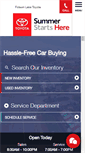 Mobile Screenshot of folsomlaketoyota.com